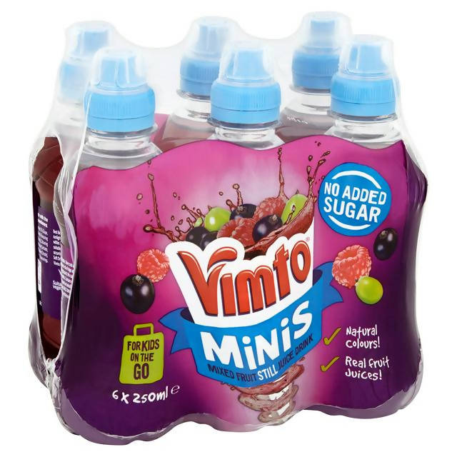 Vimto Sportscap 6x250ml Kids Multi Pack All juice & smoothies Sainsburys   