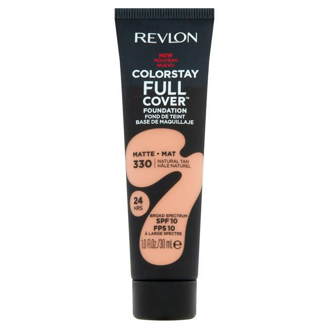 Revlon ColorStay Full Cover Foundation 330 Natural Tan 30ml All Sainsburys   