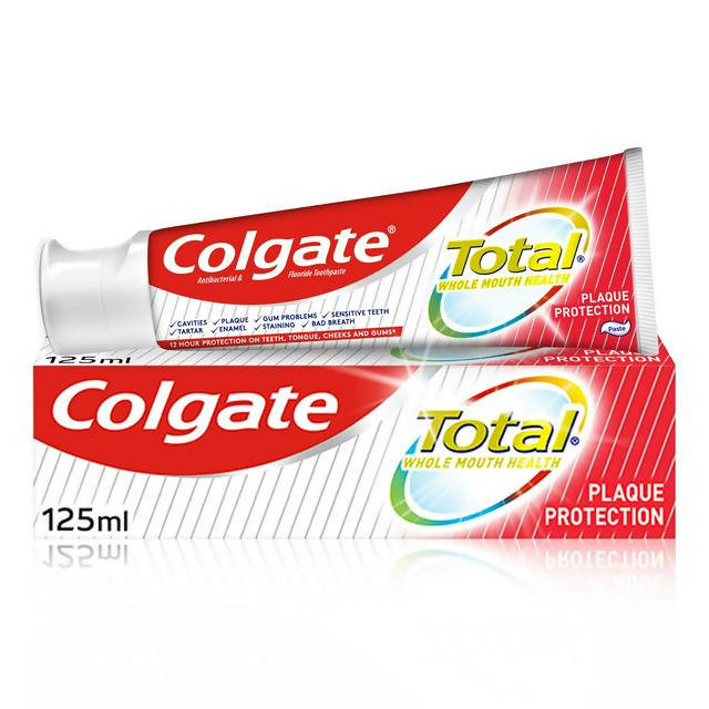 Colgate Total Plaque Protection Toothpaste 125ml GOODS Sainsburys   