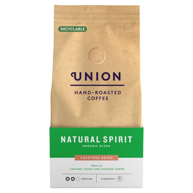 Union Organic Natural Spirit Cafetiere Grind