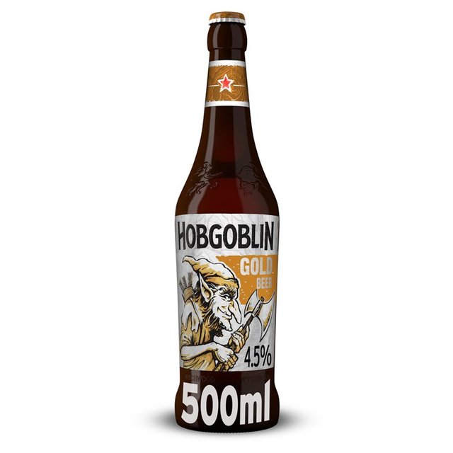 Hobgoblin Gold Ale Beer Bottle