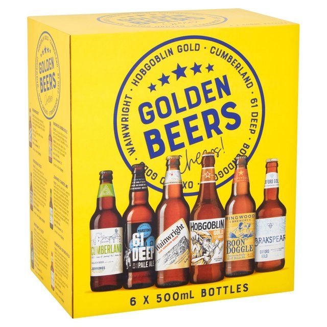 Golden Beers Mixed Pack Ales Bottles