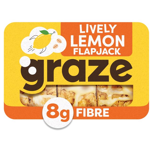 Graze Lively Lemon Flapjack