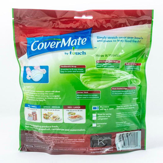 CoverMate Variety Pack Stretch to Fit Food Covers PVC free Tableware & Kitchen Accessories M&S   