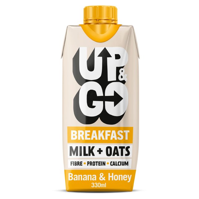 Up&Go Banana & Honey Breakfast Drink with Oats GOODS M&S   