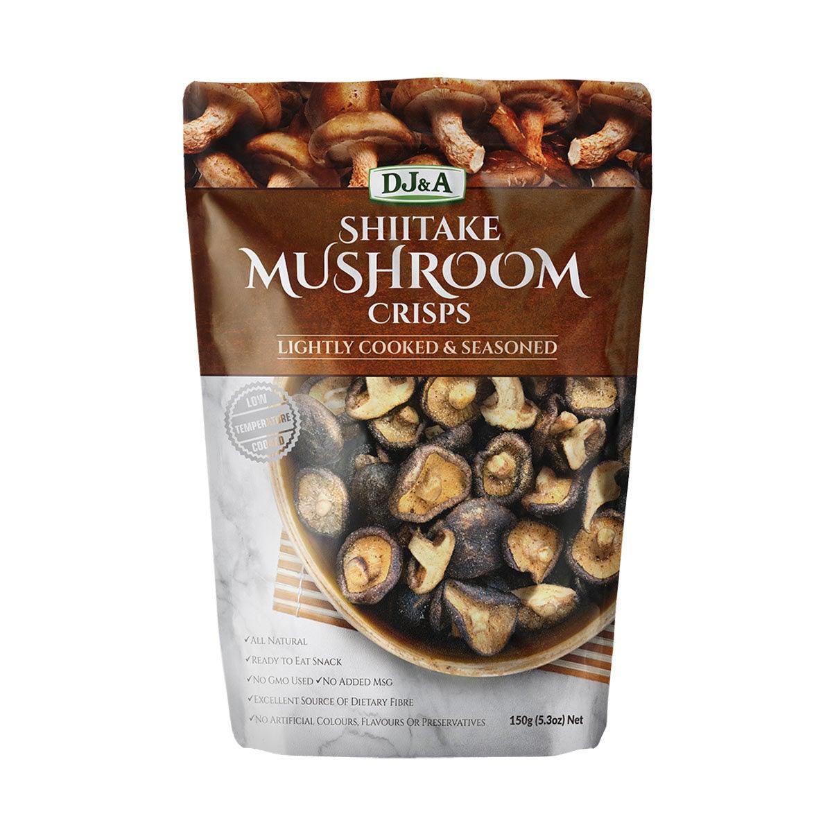 DJ&A Shiitake Mushroom Crisps, 150g GOODS costco.co.uk