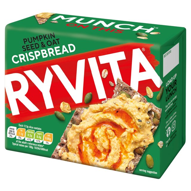 Ryvita Deli Pumpkin & Oats Biscuits, Crackers & Bread M&S   