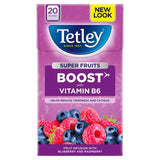 Tetley Super Fruit Tea Boost Blueberry & Raspberry Tea Bags Tea M&S   