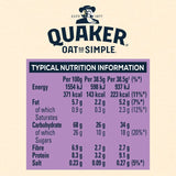 Quaker Oat So Simple Sultanas & Raisins Fruit Porridge 38.5g x Cereals M&S   