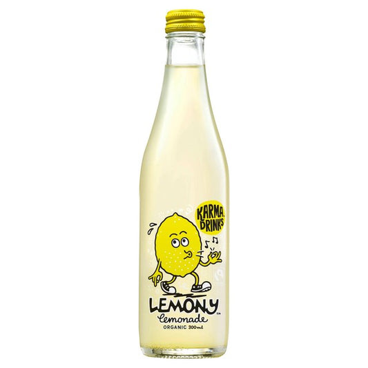 Karma Drinks Lemony Lemonade Fairtrade M&S Title  