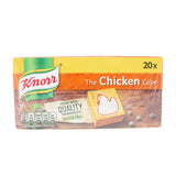 Knorr Chicken Stock Cubes Pack of 3, 20 x 10g Meat Costco UK weight  