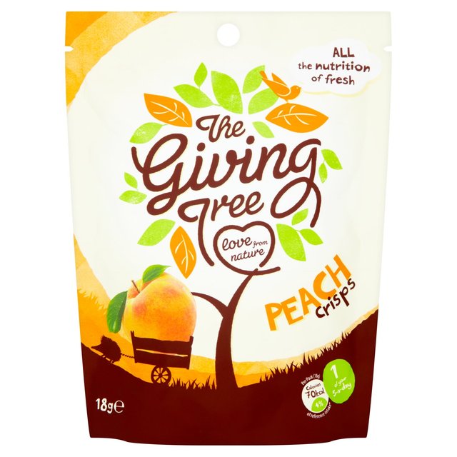 The Giving Tree Freeze Dried Peach Crisps Food Cupboard M&S Default Title  