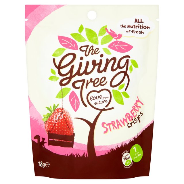 The Giving Tree Freeze Dried Strawberry Crisps