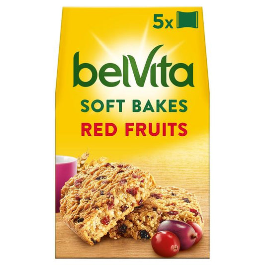 Belvita Red Fruits Soft Bakes Breakfast Biscuits Biscuits, Crackers & Bread M&S Title  