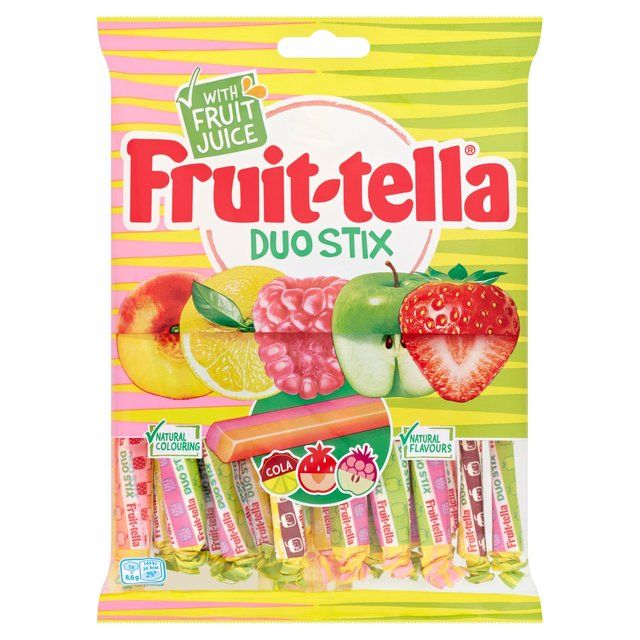 Fruittella Duo Stix Sweets Sharing Bag Food Cupboard M&S   