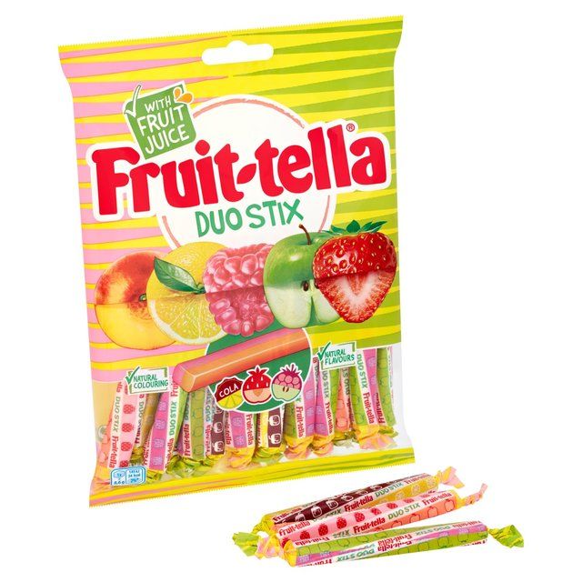 Fruittella Duo Stix Sweets Sharing Bag Food Cupboard M&S   