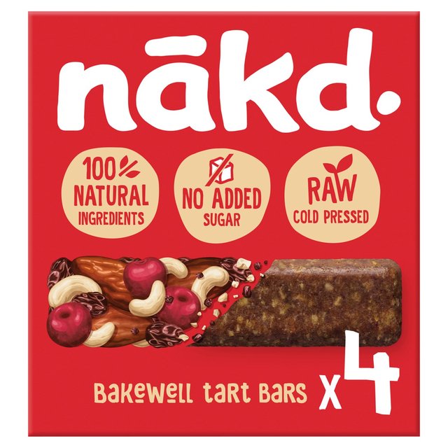 Nakd Bakewell Tart Fruit & Nut Bars