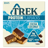 TREK Cocoa Coconut Protein Flapjacks Food Cupboard M&S   