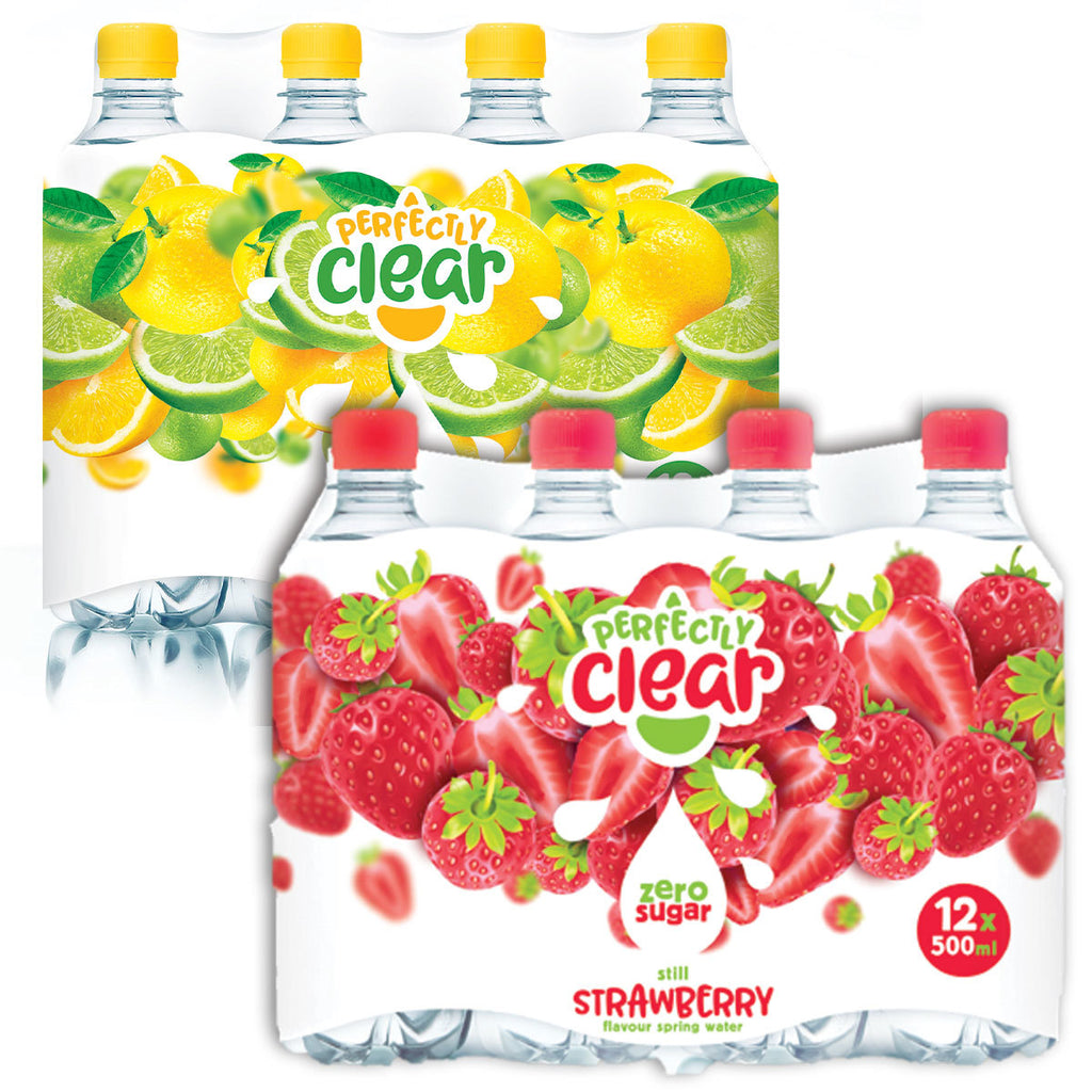 Perfectly Clear in Two Flavours, 2 x 12 x 500ml