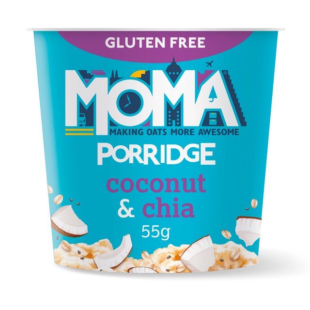 Moma Gluten Free Dairy Free Porridge Coconut & Chia Free from M&S   