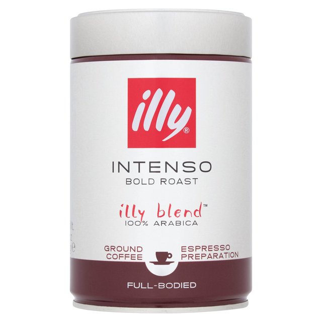 illy Espresso Caffe Macinato Dark Ground Roasted Coffee