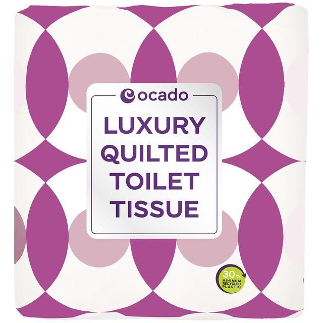 Ocado Luxury Quilted Toilet Tissue Bathroom M&S Default Title  