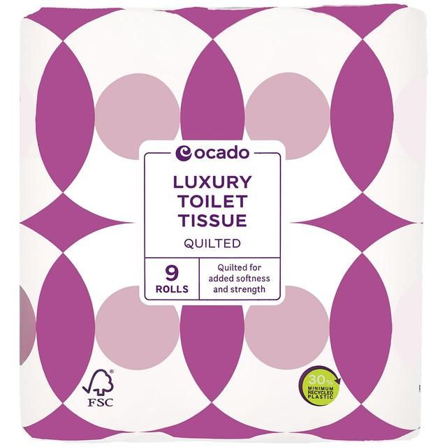 Ocado Luxury Quilted Toilet Tissue Bathroom M&S   