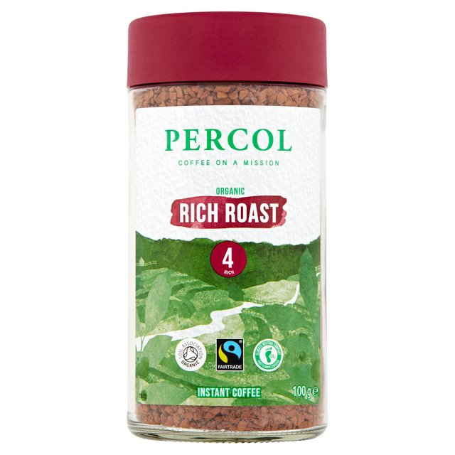 Percol Fairtrade Organic Pick of the Crop Instant Coffee