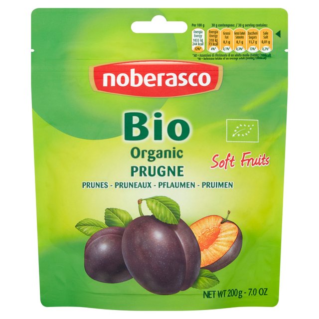 Noberasco Organic Soft Pitted Prunes