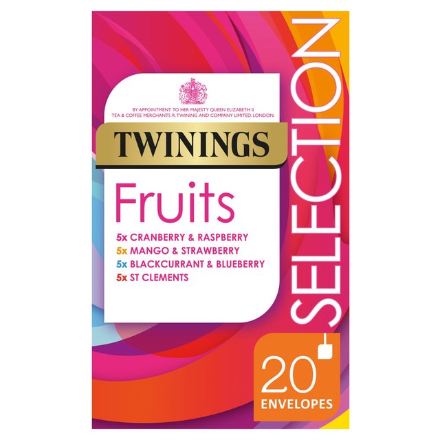 Twinings Fruits Tea Selection, 20 Tea Bags