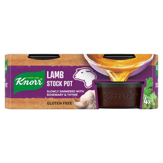 Knorr 4 Lamb Stock Pot Cooking Ingredients & Oils M&S   