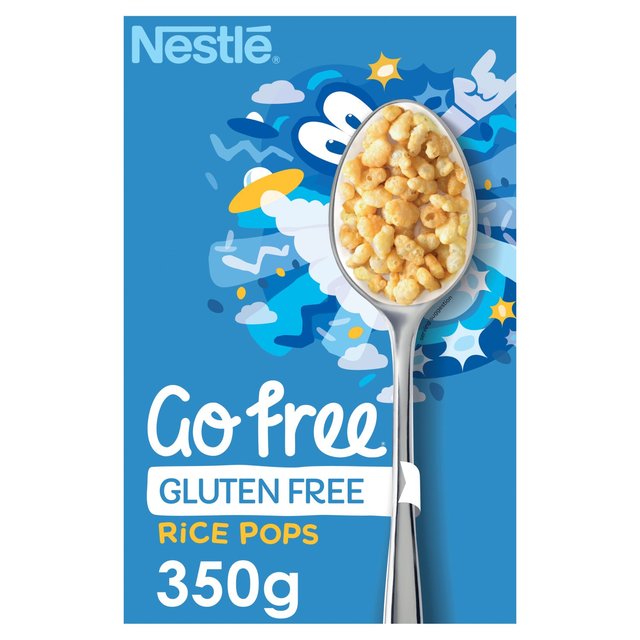 Nestle GoFree Rice Pops Gluten Free Cereal Food Cupboard M&S   