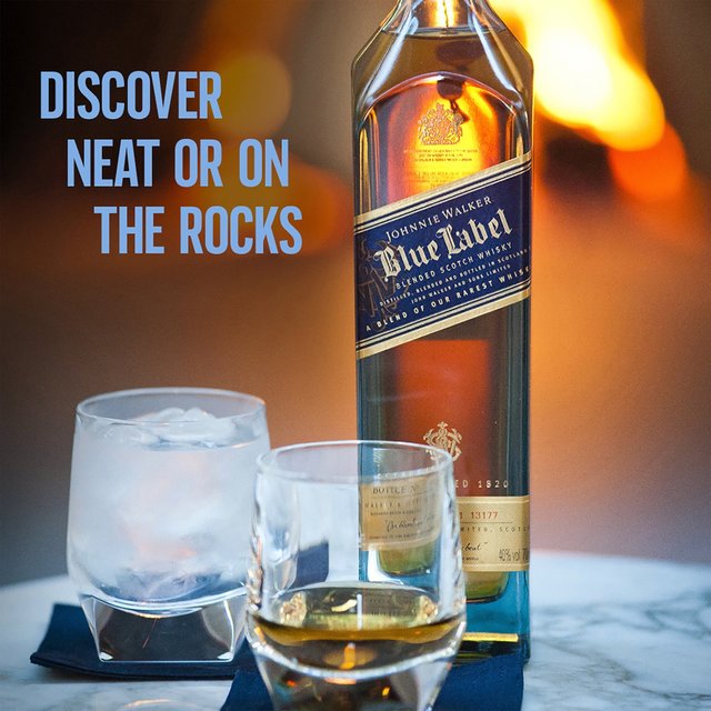 Johnnie Walker Blue Label Blended Scotch Whisky BEER, WINE & SPIRITS M&S   