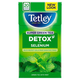 Tetley Super Green Detox Mint Tea Bags GOODS M&S   