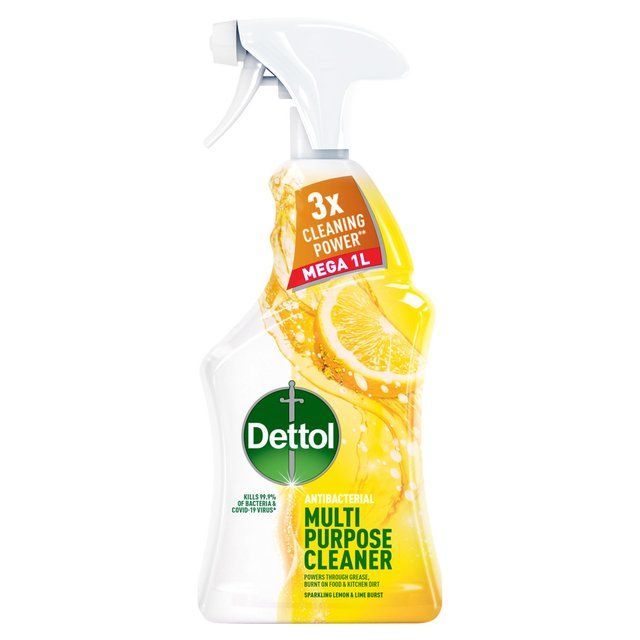 Dettol Antibacterial Disinfectant Multi Surface Spray Lemon and Lime