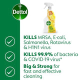 Dettol Antibacterial Disinfectant Multi Surface Spray Lemon and Lime Accessories & Cleaning M&S   