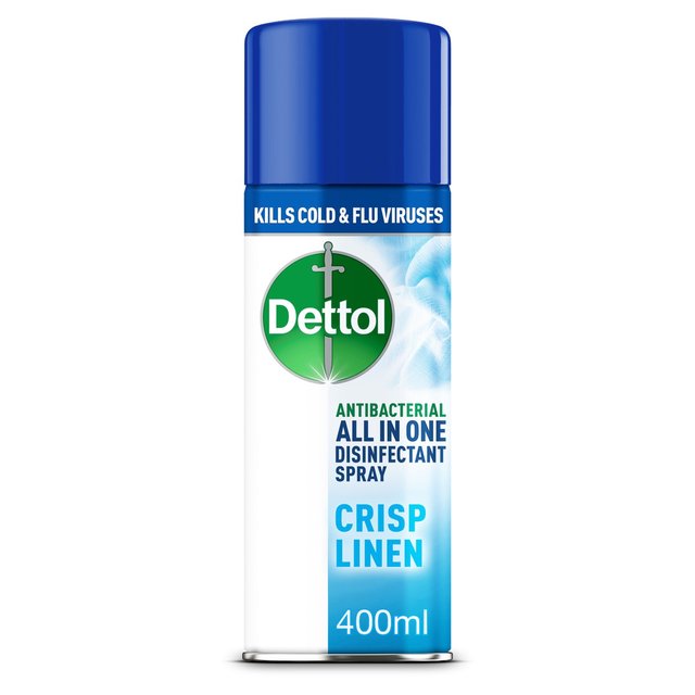 Dettol All In One Disinfectant Antibacterial Spray Crisp Linen