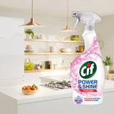 Cif Power & Shine Cleaner Spray Antibacterial Accessories & Cleaning M&S   