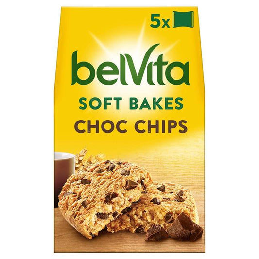 Belvita Choc Chips Soft Bakes Breakfast Biscuits Biscuits, Crackers & Bread M&S Title  