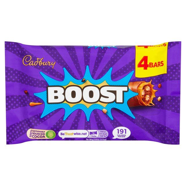 Cadbury Boost Chocolate Bar Multipack Food Cupboard M&S   