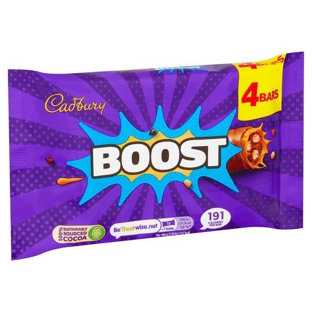 Cadbury Boost Chocolate Bar Multipack Food Cupboard M&S   