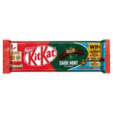 KitKat 2 Finger Dark Mint Chocolate Biscuit Bar Food Cupboard M&S   