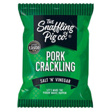 Snaffling Pig Salt & Vinegar Flavoured Pork Crackling Packets Food Cupboard M&S Default Title  