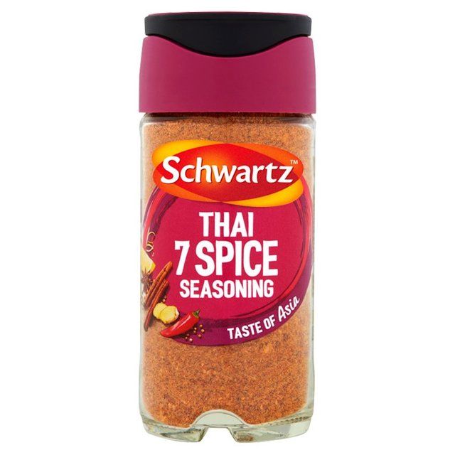 Schwartz Perfect Shake Thai 7 Spice Seasoning Jar FOOD CUPBOARD M&S   