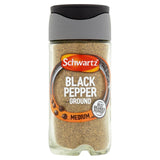 Schwartz Ground Black Pepper Jar Cooking Ingredients & Oils M&S Default Title  