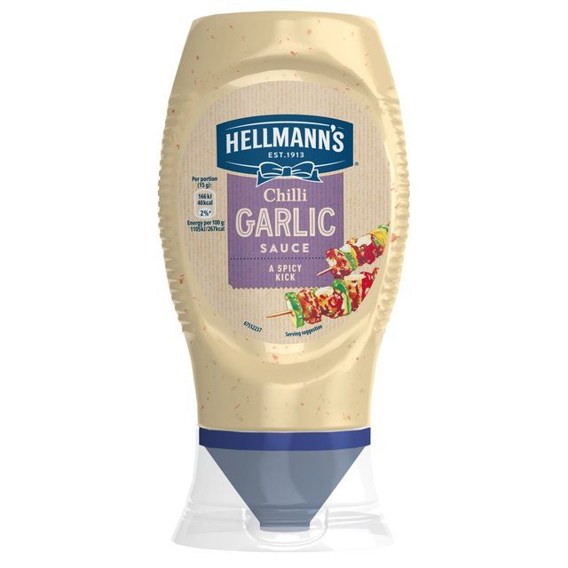 Hellmann's Garlic Chilli Sauce Table sauces, dressings & condiments M&S   