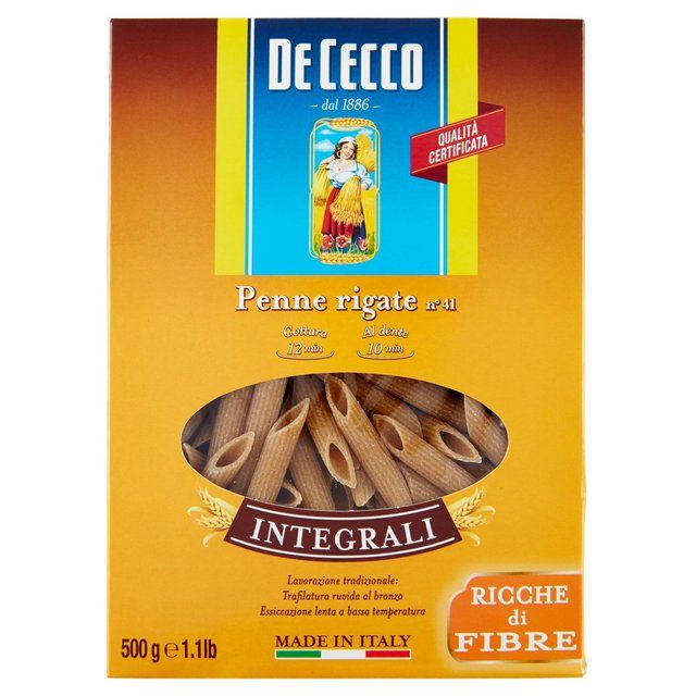 De Cecco Wholewheat Penne Rigate GOODS M&S Default Title  