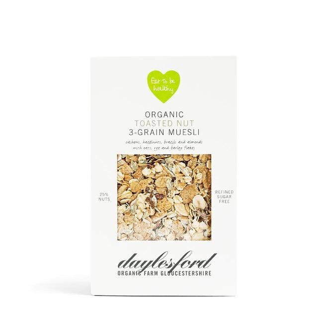 Daylesford Organic Toasted Nut 3-Grain Muesli Food Cupboard M&S Default Title  