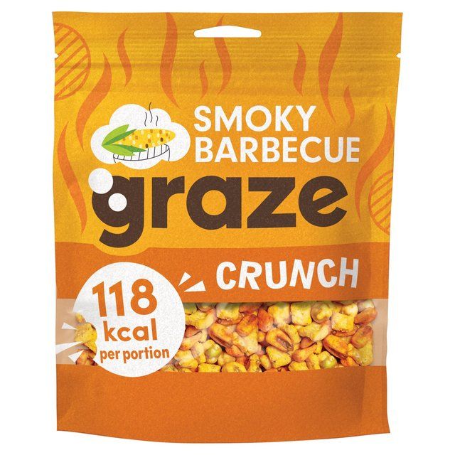 Graze Crunch Snack Mix Smoky Barbecue Crisps, Nuts & Snacking Fruit M&S   