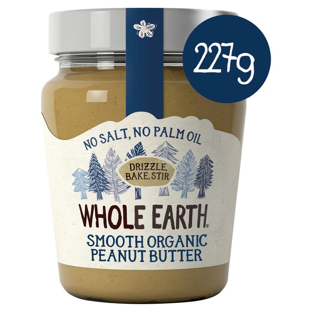 Whole Earth Palm Oil Free Peanut Butter Smooth Organic Food Cupboard M&S Default Title  